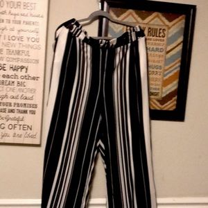 Beautiful pant black and white